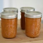 canned peach butter