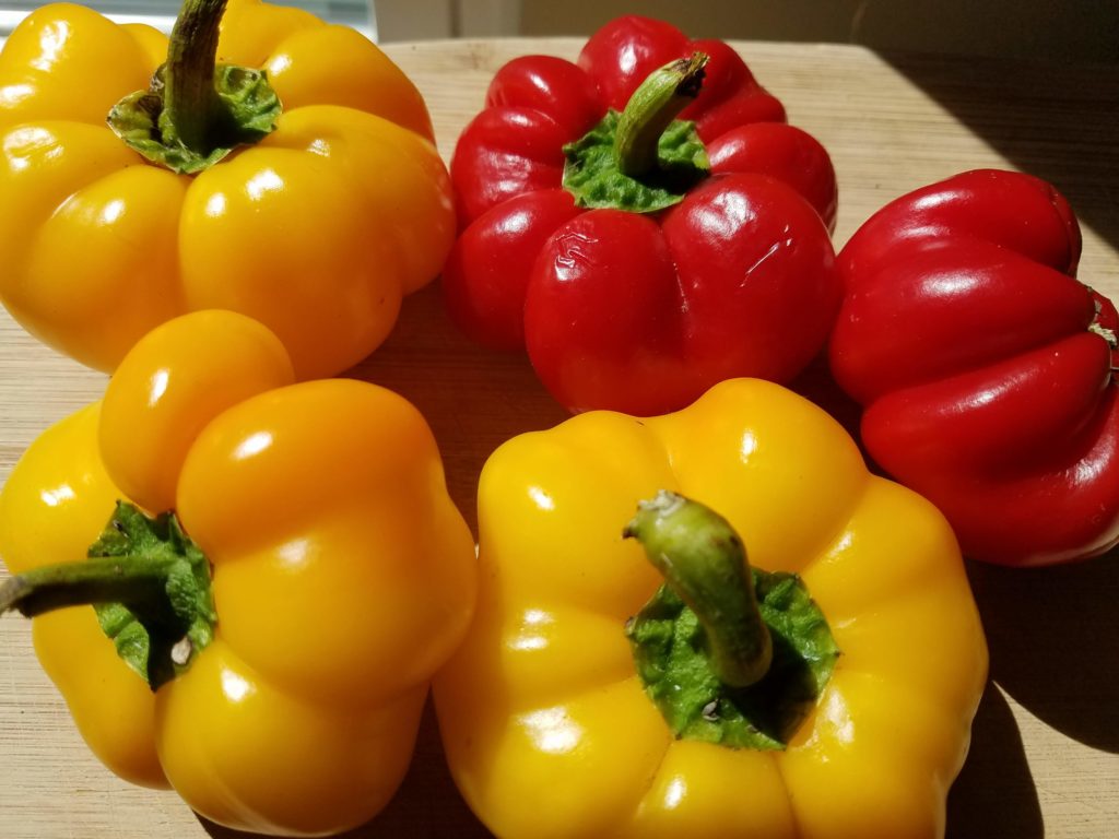 Hungarian peppers authentic goulash