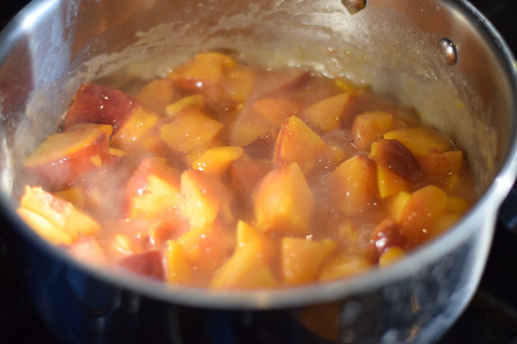 Peach Cobbler Filling