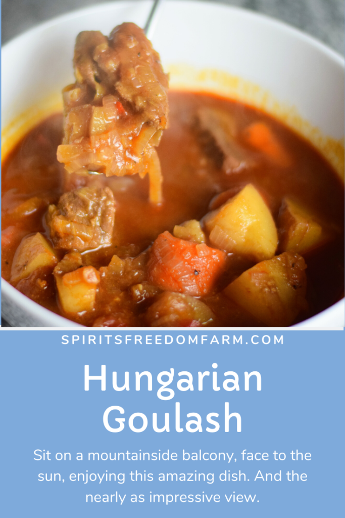 Authentic Hungarian Goulash